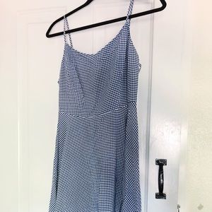 Old Navy Blue Gingham Dress